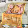 Anime Pokemon Stunfisk Legendary Treasures Soft Blanket 1