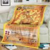 Anime Pokemon Thicc Charizard Blanket