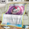 Anime Pokemon Timer Ball Trainer Soft Blanket 4