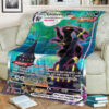 Anime Pokemon Umbreon Vmax Evolving Full Print Soft Blanket
