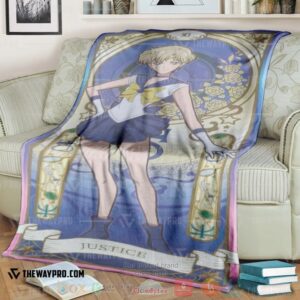 Anime Sailor Moon Justice Soft Blanket