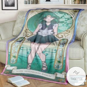 Anime Sailor Moon The Hanged Man Custom Soft Blanket