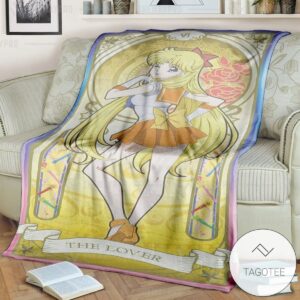 Anime Sailor Moon The Hermit Custom Soft Blanket