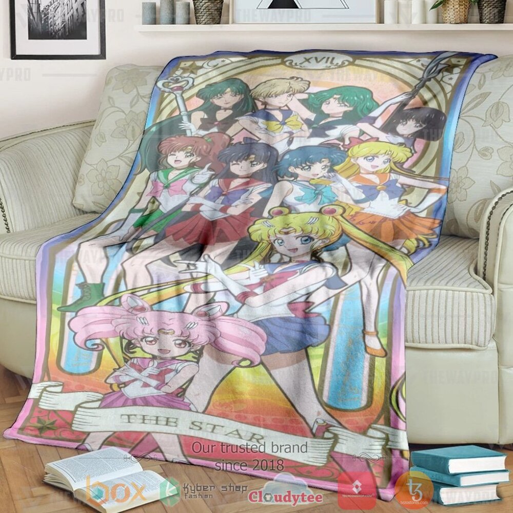 Anime Sailor Moon The Star Custom Soft Blanket 1 Anime Sailor Moon The Star Custom Soft Blanket 1