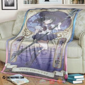 Anime Sailor Moon Wheel Of Fortune Soft Blanket