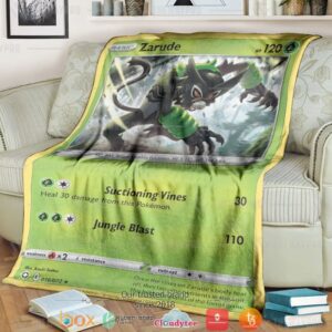 Anime Zarude Shining Fates Soft Blanket