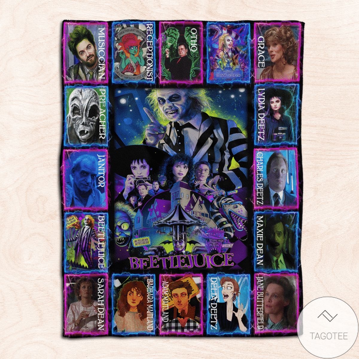 Anniversary Beetlejuice Blanket Anniversary Beetlejuice Blanket