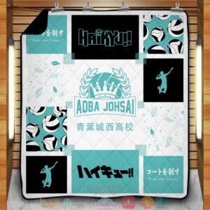 Aoba Johsai Cozy Quilt Blanket