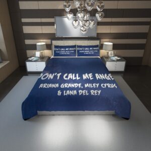 Ariana Grande Miley Cyrus Lana Del Rey Dont Call Me Angel Duvet Cover and Pillowcase Set Bedding Set 1224 scaled 1