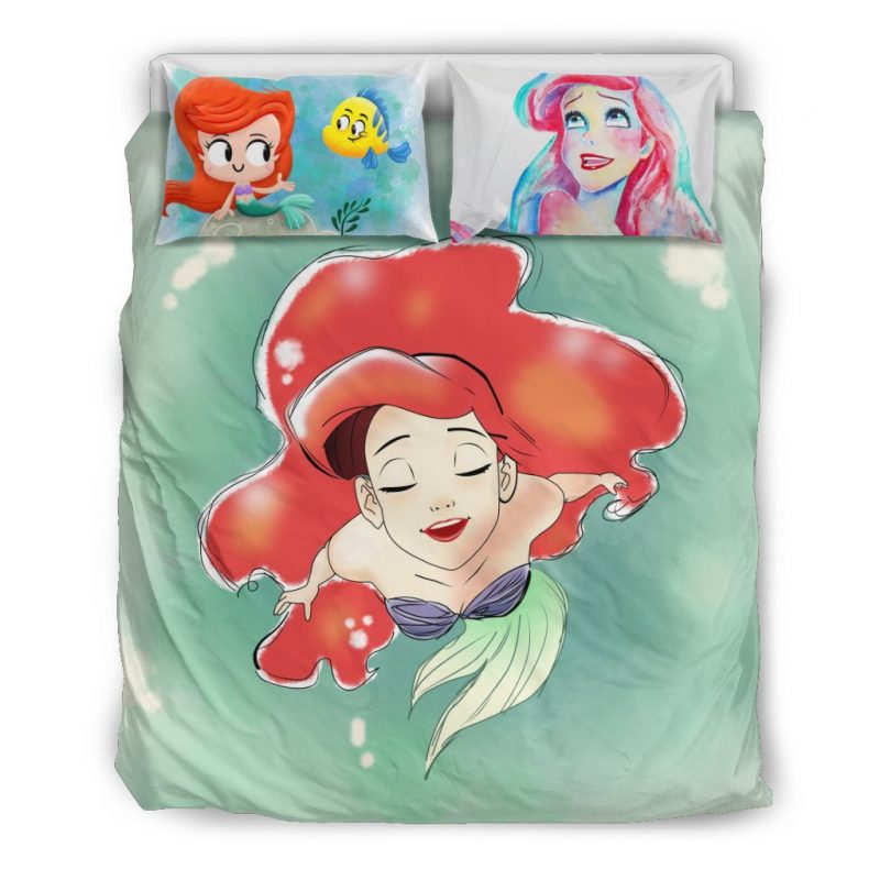 Ariel Disney 2228 Duvet Cover and Pillowcase Set Bedding Set Ariel Disney 2228 Duvet Cover and Pillowcase Set Bedding Set