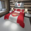 Arsenal Fc Football Club 1 Duvet Cover and Pillowcase Set Bedding Set scaled 1