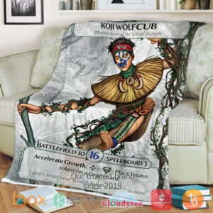 Ashes Reborn Koji Wolfcub Blanket