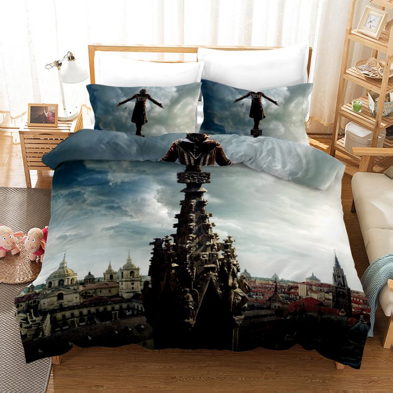 Assassin 1 Duvet Cover and Pillowcase Set Bedding Set Assassin 1 Duvet Cover and Pillowcase Set Bedding Set