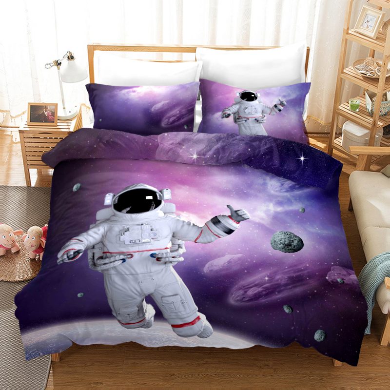 Astronaut 06 Duvet Cover and Pillowcase Set Bedding Set Astronaut 06 Duvet Cover and Pillowcase Set Bedding Set