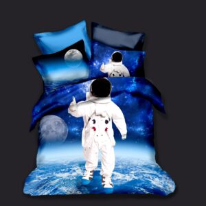Astronaut 2 Duvet Cover and Pillowcase Set Bedding Set scaled 1