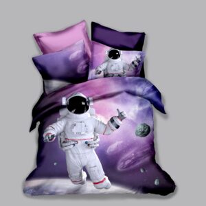 Astronaut 5 Duvet Cover and Pillowcase Set Bedding Set scaled 1