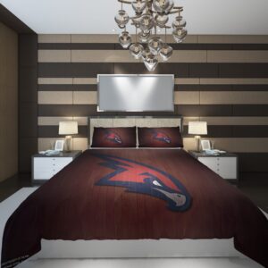 Atlanta Hawks 4 NBA Basketball ize Duvet Cover and Pillowcase Set Bedding Set scaled 1