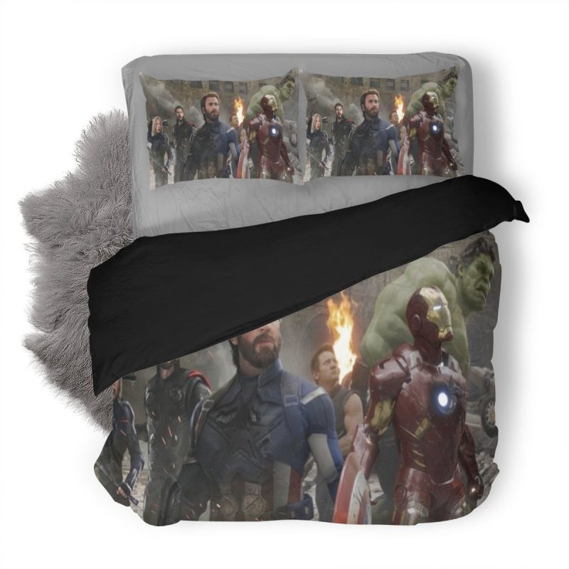 Avengers 4 End Game 5 Duvet Cover and Pillowcase Set Bedding Set Avengers 4 End Game 5 Duvet Cover and Pillowcase Set Bedding Set