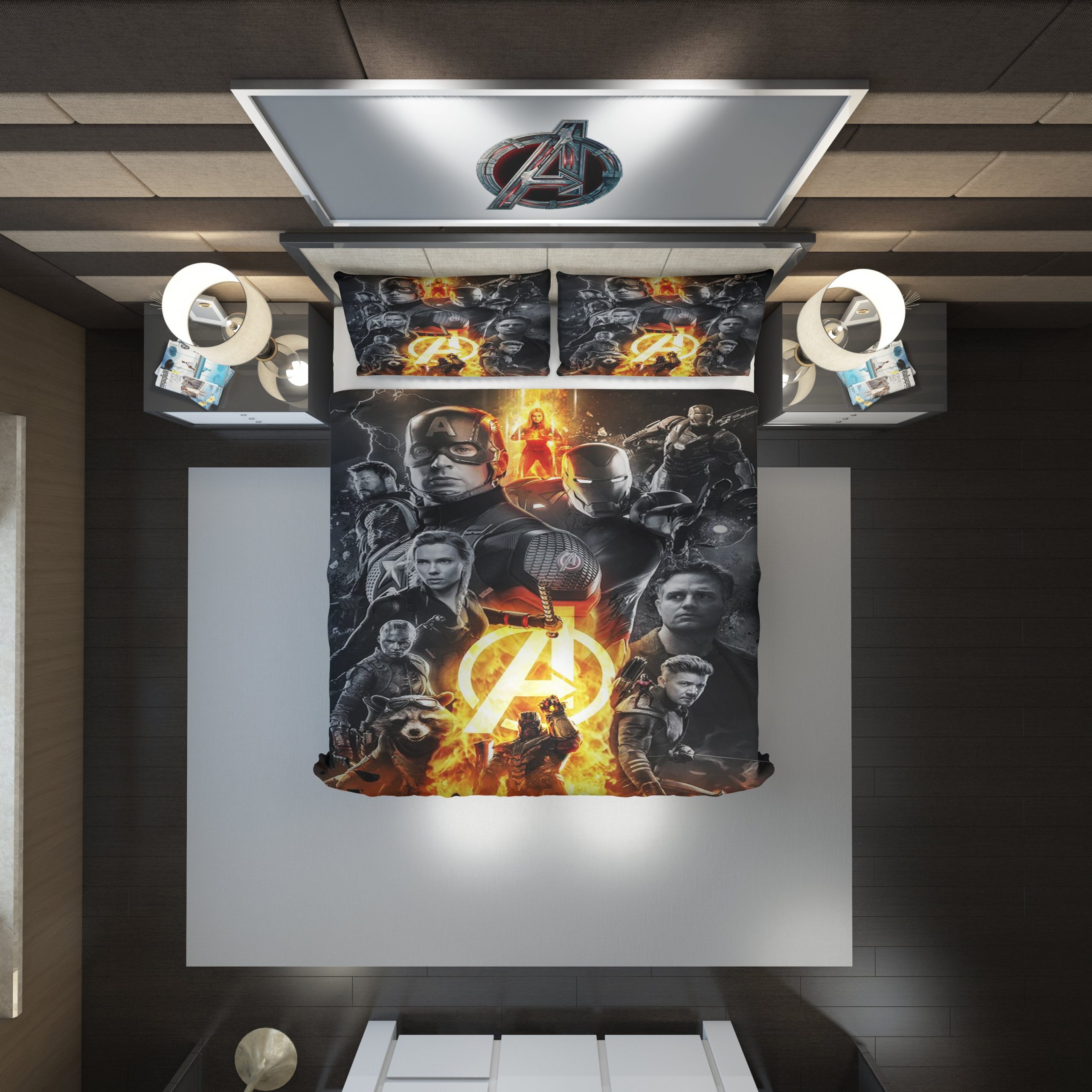 Avengers And Game Duvet Cover and Pillowcase Set Bedding Set scaled 1 Avengers And Game Duvet Cover and Pillowcase Set Bedding Set scaled 1