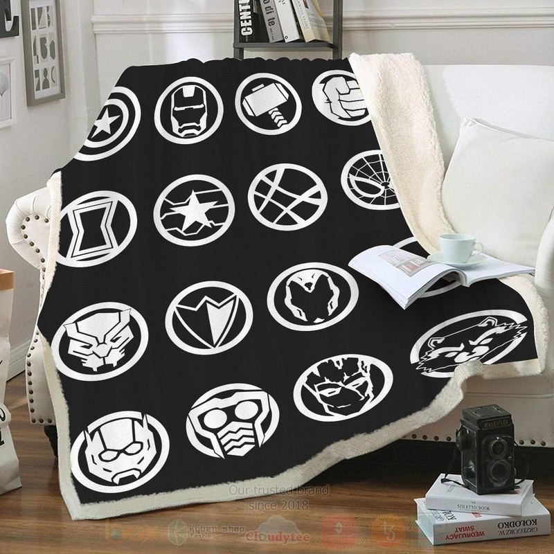 Avengers Custom Throw Blanket Avengers Custom Throw Blanket