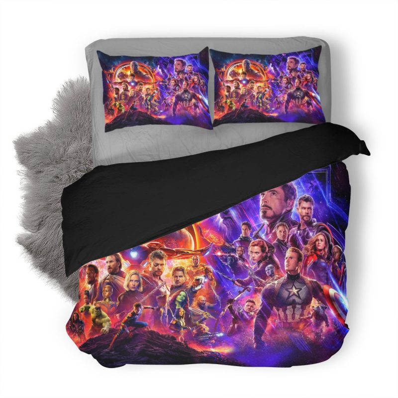Avengers End Game 19 Duvet Cover and Pillowcase Set Bedding Set Avengers End Game 19 Duvet Cover and Pillowcase Set Bedding Set
