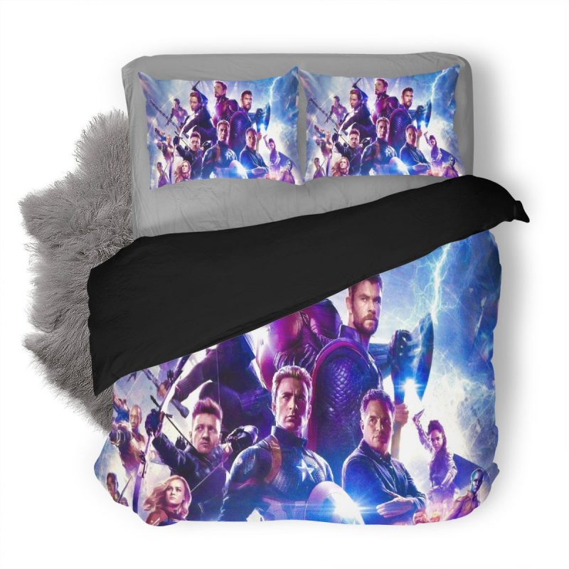 Avengers End Game 20 Duvet Cover and Pillowcase Set Bedding Set Avengers End Game 20 Duvet Cover and Pillowcase Set Bedding Set