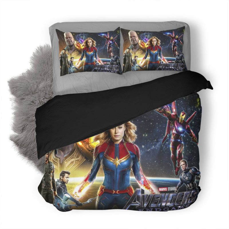 Avengers End Game Duvet Cover and Pillowcase Set Bedding Set 2 Avengers End Game Duvet Cover and Pillowcase Set Bedding Set 2