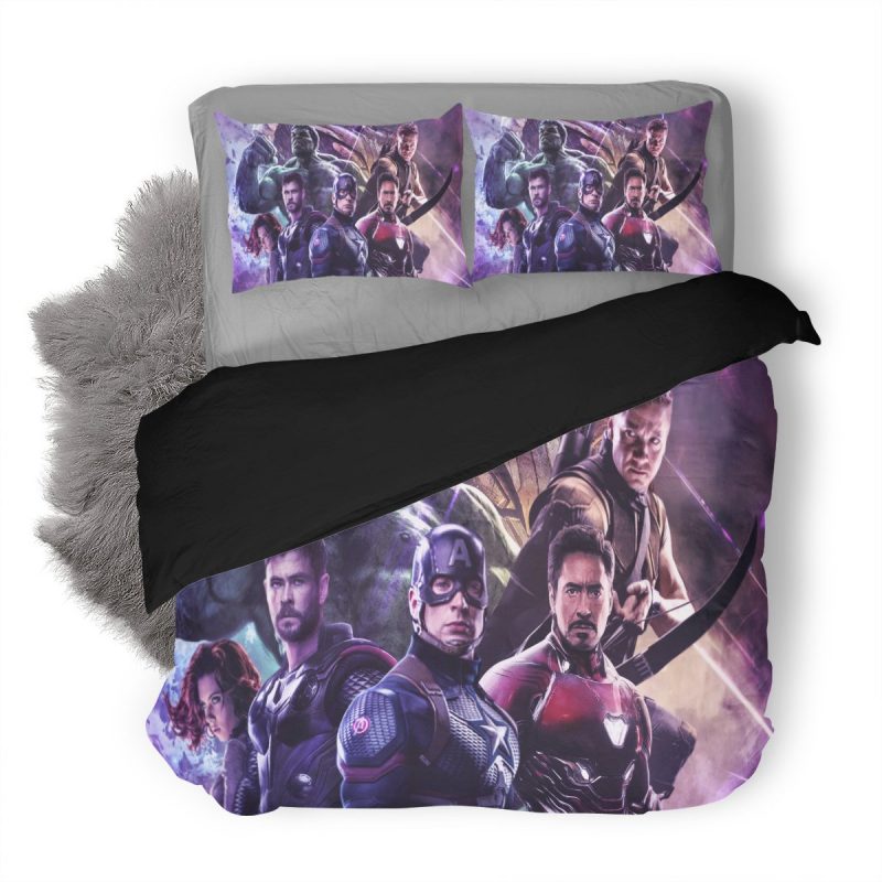 Avengers End Game Duvet Cover and Pillowcase Set Bedding Set 420 Avengers End Game Duvet Cover and Pillowcase Set Bedding Set 420