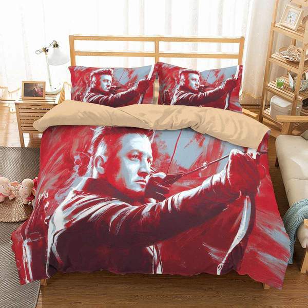 Avengers Endgame Hawkeye 2 Duvet Cover and Pillowcase Set Bedding Set Avengers Endgame Hawkeye 2 Duvet Cover and Pillowcase Set Bedding Set