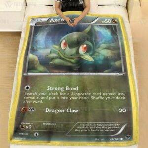 Axew Pokemon Blanket