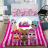Baby Girls L O L Surprise Duvet Cover and Pillowcase Set Bedding Set 118 1