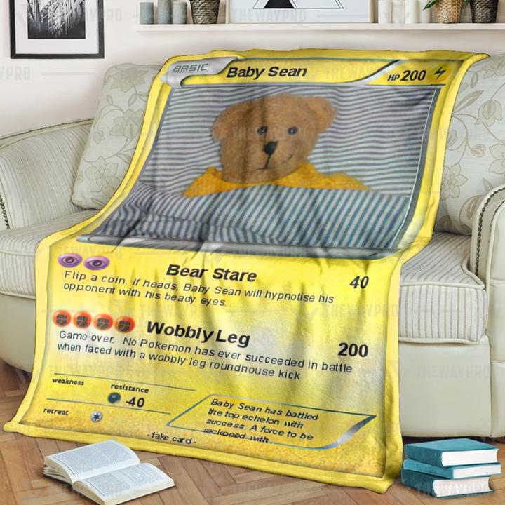 Baby Sean Pokemon Blanket Baby Sean Pokemon Blanket