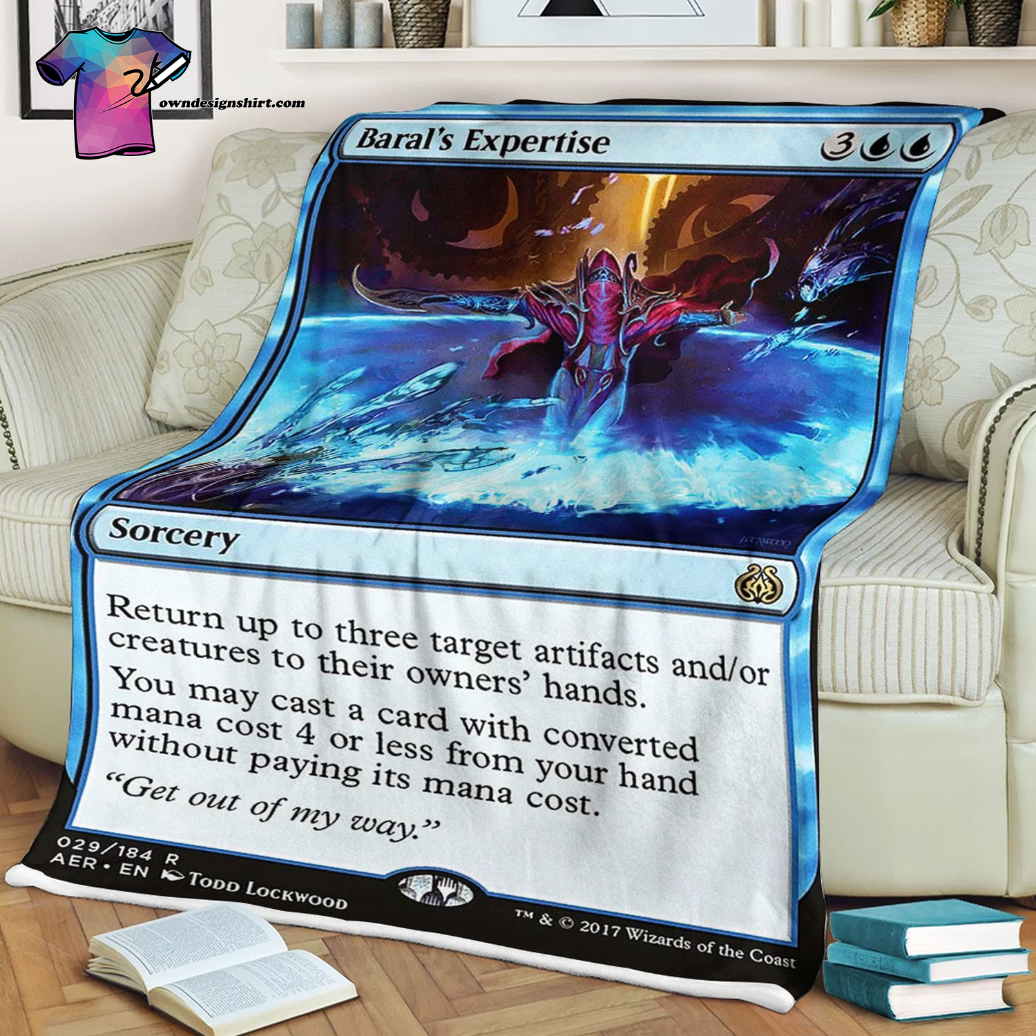 BaralS Expertise Game Magic The Gathering Blanket BaralS Expertise Game Magic The Gathering Blanket