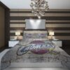 Basketball Cavaliers Cleveland Nba Poster 1666265 Duvet Cover and Pillowcase Set Bedding Set scaled 1