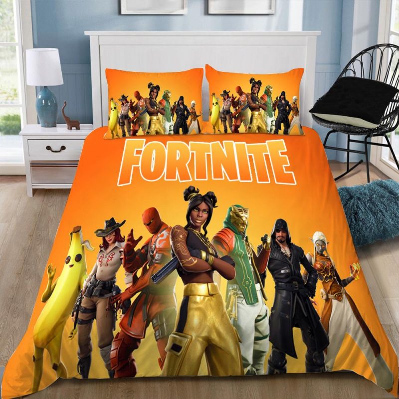 Battle Royale 3 Fortnite Gamer Duvet Cover and Pillowcase Set Bedding Set 125 Battle Royale 3 Fortnite Gamer Duvet Cover and Pillowcase Set Bedding Set 125