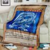 Blue Eyes White Dragon Card Soft Blanket 5