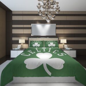 Boston Celtics 6 NBA Basketball ize Duvet Cover and Pillowcase Set Bedding Set scaled 1