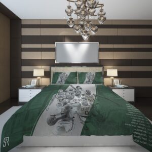 Boston Celtics team NBA Basketball ize Duvet Cover and Pillowcase Set Bedding Set scaled 1