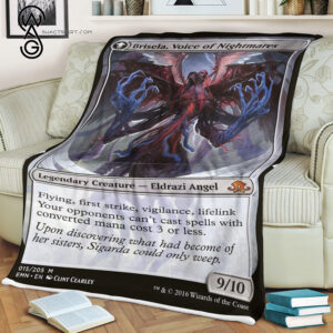 Brisela Voice Of Nightmares Game Magic The Gathering Blanket
