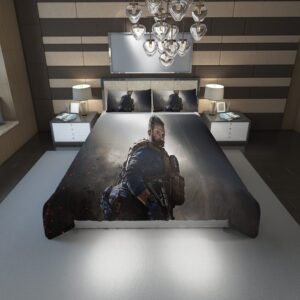 Call Of Duty Modern Warfare 2019 21 Duvet Cover and Pillowcase Set Bedding Set scaled 1