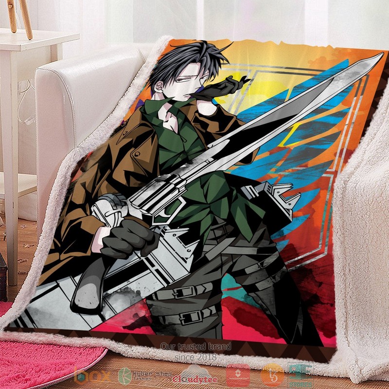 Capt Levi Throw Blanket Capt Levi Throw Blanket