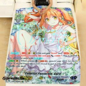 Cardfight Vanguard Colorful Pastorale Caro Rainbow Blanket