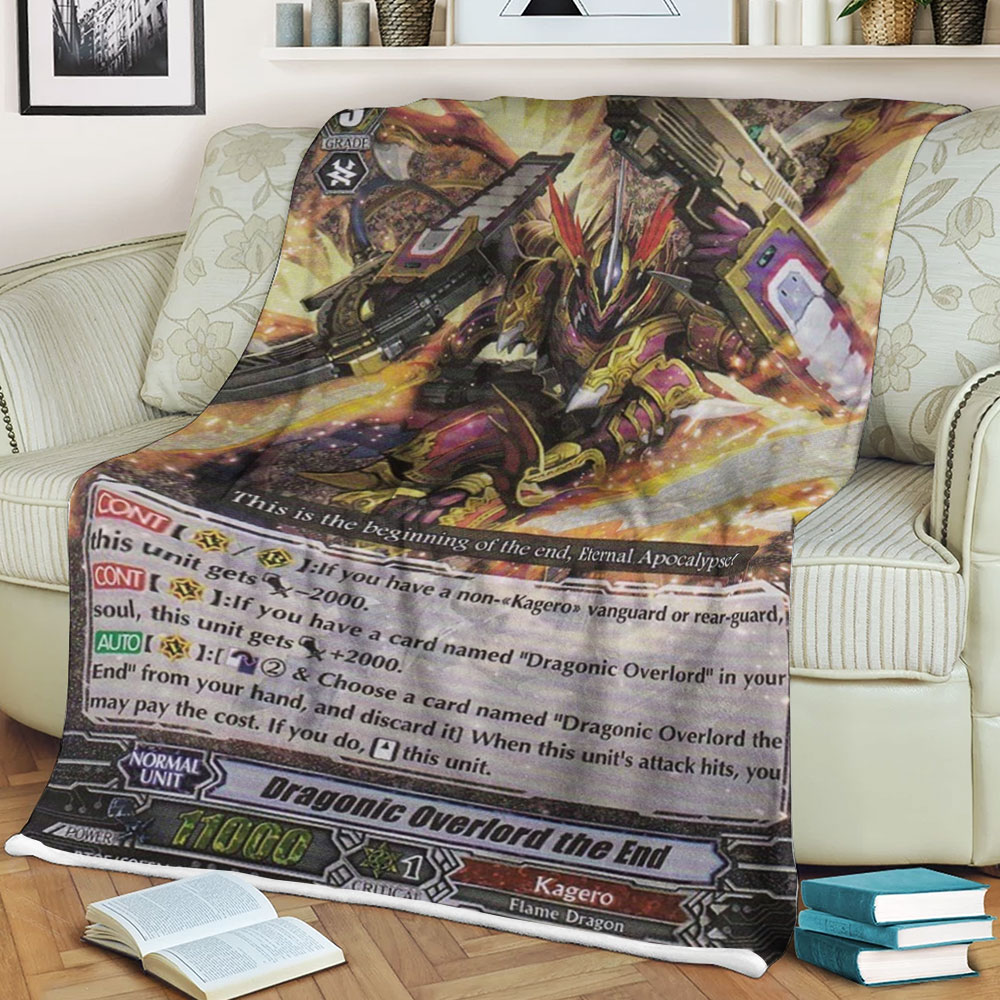 Cardfight Vanguard Dragonic Overlord The End Sherpa Blanket Cardfight Vanguard Dragonic Overlord The End Sherpa Blanket
