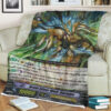 Cardfight Vanguard Great Silver Wolf Garmore Sherpa Blanket