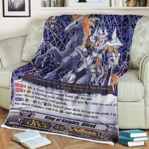 Cardfight Vanguard King Of Knights Alfred Sherpa Blanket