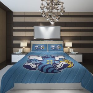 Charlotte Hornets 6 NBA Basketball ize Duvet Cover and Pillowcase Set Bedding Set scaled 1