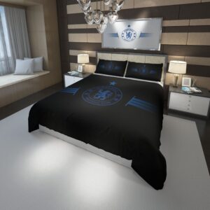 Chelsea Fc Football Club Duvet Cover and Pillowcase Set Bedding Set 700 scaled 1