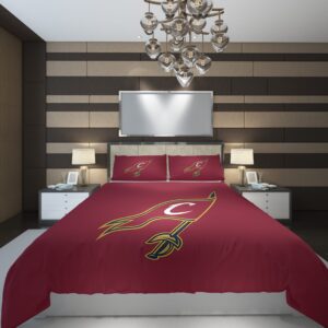 Cleveland Cavaliers 88 NBA Basketball ize Duvet Cover and Pillowcase Set Bedding Set scaled 1