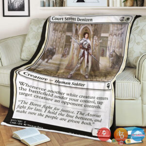 Commander Legends 17 Court Street Denizen Blanket