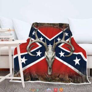Confederate Deer Hunting Blanket 4